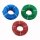 PVC Druckluft-Gewebeschlauch Lebensmittelschlauch farbig 25 Meter Rolle