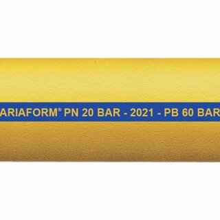 Ariaform Yellow Pressluftschlauch - Wasserschlauch gelb