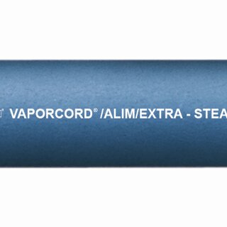 Vaporcord ALIM/EXTRA Lebensmittelschlauch Reinigungsschlauch Dampfschlauch blau/weiß