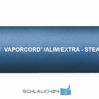 Vaporcord ALIM/EXTRA Lebensmittelschlauch Reinigungsschlauch Dampfschlauch blau/weiß