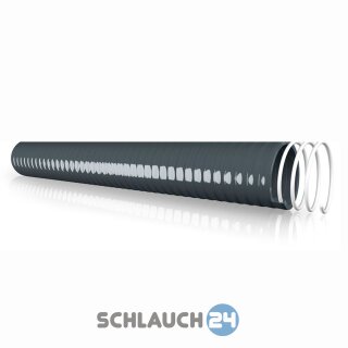 Klebeschlauch Spiralschlauch Flexschlauch PVC flexibel - Rolle 25 Meter