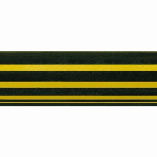 Calorform Gummi / EPDM Wasserschlauch schwarz/gelb (Meterware)