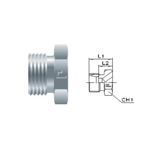 Rohrverschlussdeckel ROV8S OMD