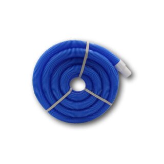 Schwimmbadschlauch Poolschlauch Saugschlauch mit festen Muffen 38mm Blau 11m