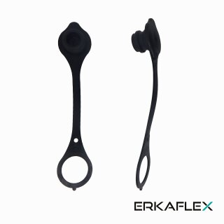 5 x Hydraulik Staubschutz Staubkappe für Standardmuffe Baugröße 3 Schwarz