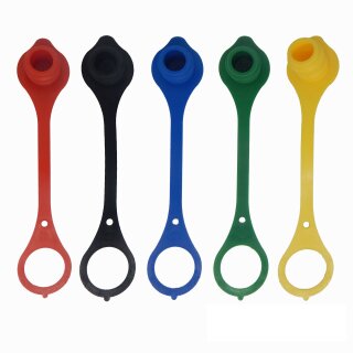 10 x Hydraulik Staubschutz Staubkappe für Standardmuffe Baugröße 3 Gelb