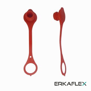 20 x Hydraulik Staubschutz Staubkappe für Standardmuffe Baugröße 3 Rot