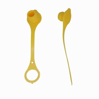 20 x Hydraulik Staubschutz Staubkappe für Standardmuffe Baugröße 3 Gelb