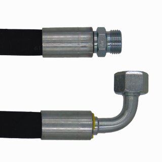 Hydraulikschlauch 2SC DN8-10 L von 200mm bis 1.900mm 900 mm CEL - DKOL90