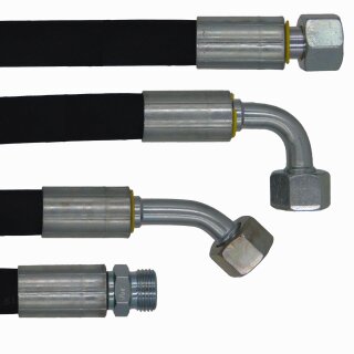 Hydraulikschlauch 2SC DN10-12 L von 200mm bis 1.900mm 1400 mm DKOL - DKOL45