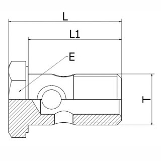 Hohlschraube Zöllig BMG 1/2-14