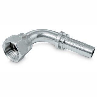 Pressnippel ORFS 90° Überwurfmutter LORF 90° - ORFS-Dichtform mit Überwurfmutter - UN-/UNF-/UNS-Gewinde 16 (5/8") | 1-14
