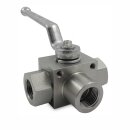 3/2-Wege Umschaltkugelhahn VC-KHU3 Withworth-Rohrgewinde...