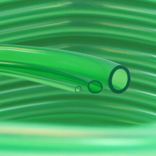 Aquariumschlauch Luftschlauch Grün als METERWARE